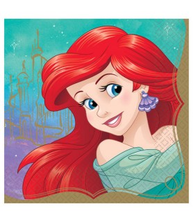 Disney Princess 'Once Upon a Time' Ariel Lunch Napkins (16ct)