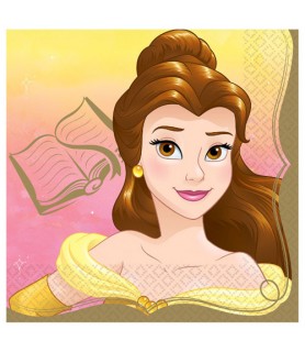 Disney Princess 'Once Upon a Time' Belle Lunch Napkins (16ct)