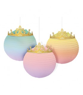 Disney Princess 'Once Upon a Time' Deluxe Paper Lanterns (3ct)