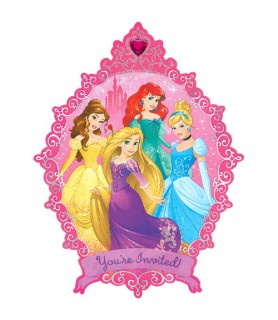 Disney Princess 'Dream Big' Deluxe Novelty Invitations w/ Envelopes (8ct) 