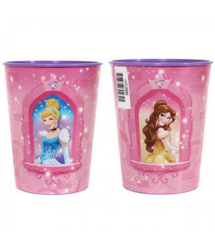 Disney Princess Once Upon A Time Plastic Tumblers 8ct