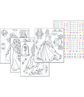 Disney Princess 'Very Important Princess' Decorating Kits / Favors (4ct)