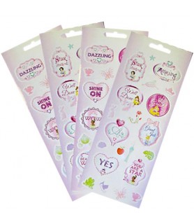 Disney Princess Stickers (4 sheets)
