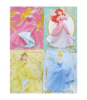Disney Princess 8-Pack Crayons (4ct)