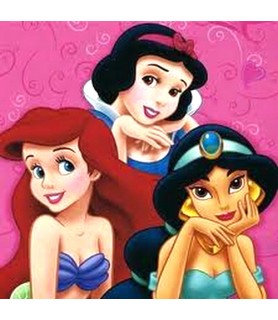 Disney Princess 'Princess Ball' Small Napkins (16ct)