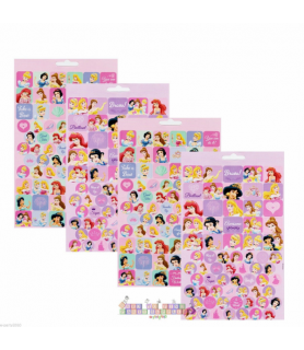 Disney Princess Stickers (4 pages)