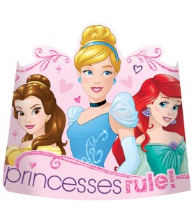 Disney Princess 'Dream Big' Paper Tiaras (8ct)
