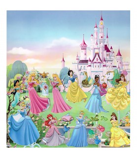 Disney Princess Scene Stickers (1ct)