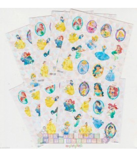 Disney Princess Holographic Stickers (8 sheets)