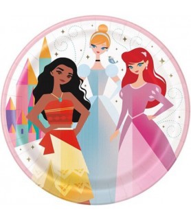 Disney Princess 'Modern' Large Paper Plates (8ct)