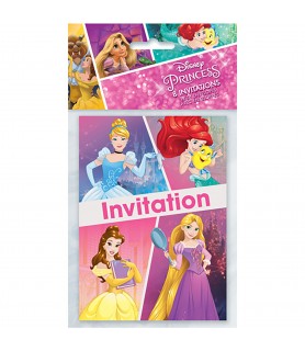 Disney Princess 'Dream Big' Invitations w/ Envelopes (8ct)*