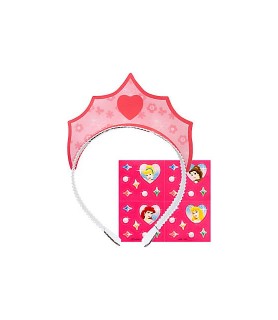 Disney Princess Tiaras w/ Stickers (4ct)