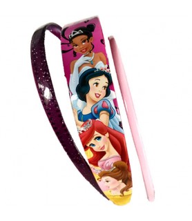 Disney Princess Plastic Headbands  (3ct)