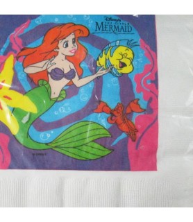 Ariel the Little Mermaid Vintage 'Ariel and Friends' Lunch Napkins (16ct)