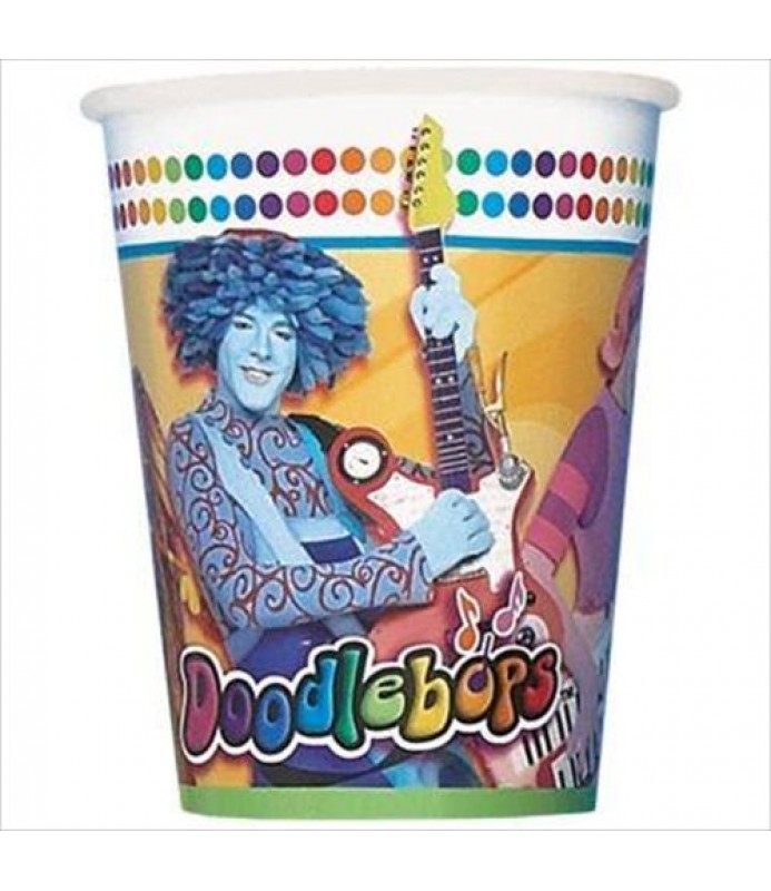 Doodlebops 9oz Paper Cups (8ct)