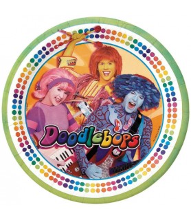 Doodlebops Small Paper Plates (8ct)