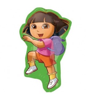 Dora the Explorer Green Supershape Foil Mylar Balloon (1ct)