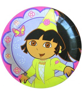 Dora the Explorer 'Princess' Large Paper Plates (8ct)