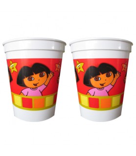 Dora the Explorer 'Star Catcher' Reusable Keepsake Cups (2ct)