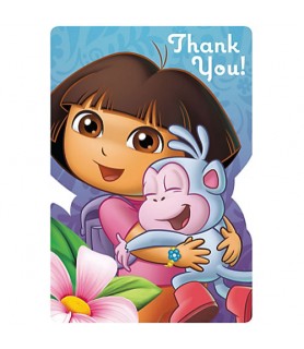 Dora the Explorer 'Flower Adventure' Thank You Note Set w/ Envelopes (8ct)