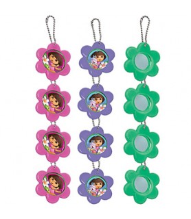 Dora the Explorer 'Flower Adventure' Mirror Keychains (12ct)
