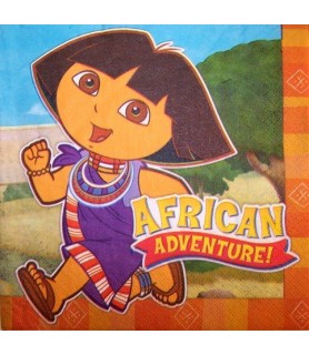 Dora the Explorer 'African Adventure' Lunch Napkins (16ct)