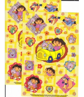 Dora the Explorer 'Party' Stickers (2 sheets)