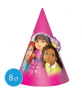 Dora the Explorer 'Dora and Friends' Cone Hats (8ct)