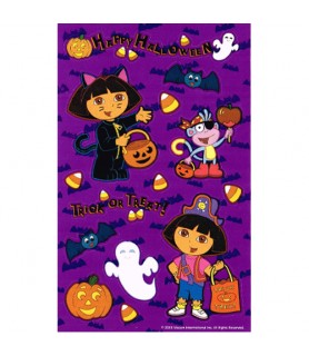 Dora the Explorer Halloween Stickers (4 sheets)
