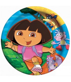 Dora the Explorer 'Party' Large Paper Plates (8ct)