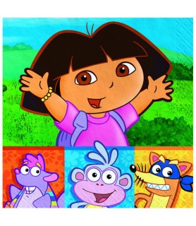 Dora the Explorer 'Party' Small Napkins (16ct)