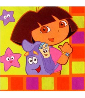 Dora the Explorer 'Star Catcher' Small Napkins (16ct)