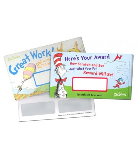 Cat in the Hat Scratch-Off Reward Cards (24ct)