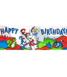 The Wubbulous World of Dr. Seuss Vintage 1997 Plastic Poster / Banner (1ct)