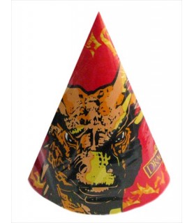 Dragon Heart Cone Hats (8ct)