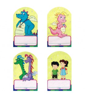 Dragon Tales Vintage 2000 Place Cards (8ct)