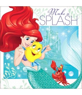 Disney Ariel Dream Big Little Mermaid Birthday Party Tableware Pack Kit For 16