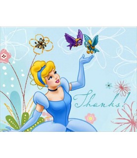 Cinderella 'Dreamland' Thank You Notes w/ Env. (8ct)