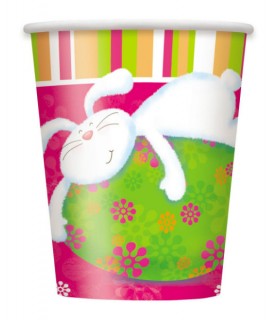 Easter 'Bunny Pals' 9oz Paper Cups (8ct)