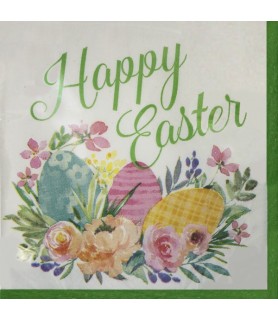 Easter 'Watercolor Pastel' Small Napkins (16ct)