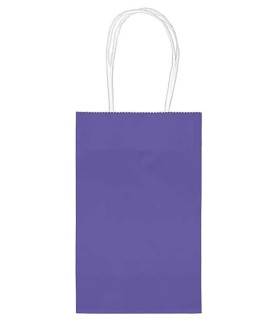 Purple Kraft Paper Favor Bags (1ct)