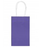 Purple Kraft Paper Favor Bags (1ct)