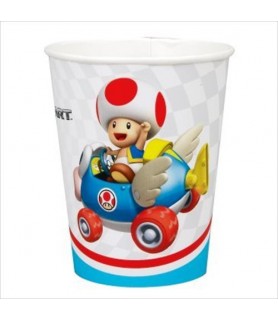 Super Mario Brothers 'Mario Kart Wii' 9oz. Paper Cups (8ct)