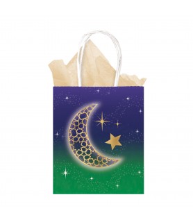 Ramadan 'Eid Mubarak' Small Foil Paper Giftbags (6ct)