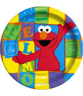 Sesame Street 'Elmo Loves You' Large Paper Plates (8ct)