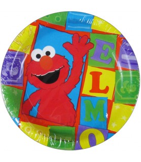 Sesame Street 'Elmo Loves You' Small Paper Plates (8ct)