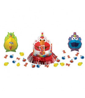 Sesame Street 1st Birthday 'Elmo Turns One' Table Decorating Kit (23pc)