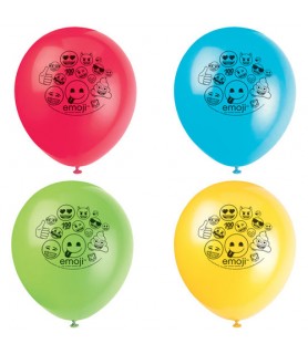 Emoji Latex Balloons (8ct)