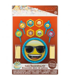 Emoji Cake Decorating Kit (17pc)