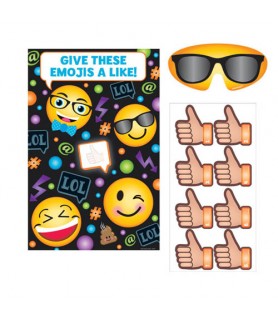 Emoji 'LOL' Party Game Poster (1ct)